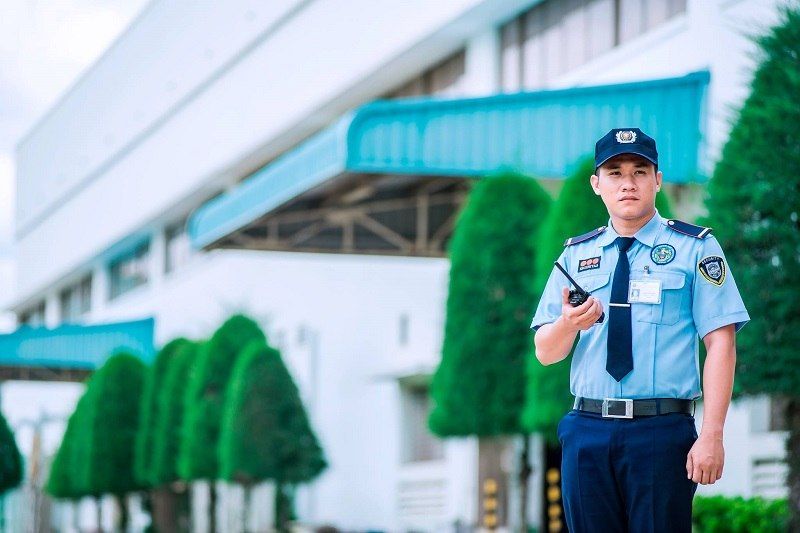 Bảo vệ khu trụ sở hành chính thành phố